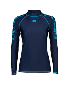 Women Arena Rash Vest Longsleeve Graphic