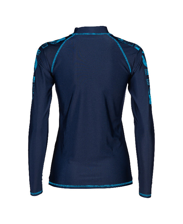Women Arena Rash Vest Longsleeve Graphic