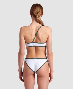 Women Arena Logo  Swimsuit Single Shoulder