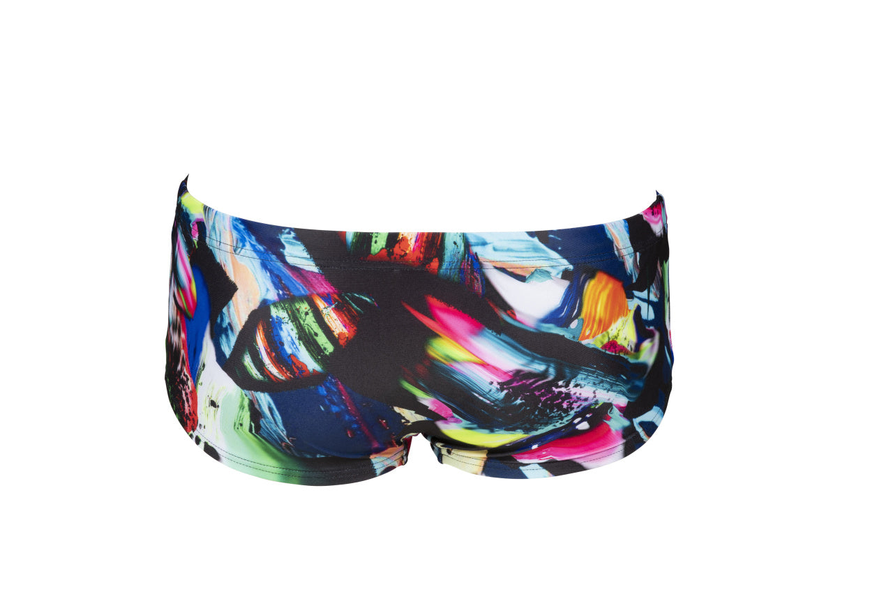 MEN COLOURFUL PAINTINGS LOW WAIST SHORT