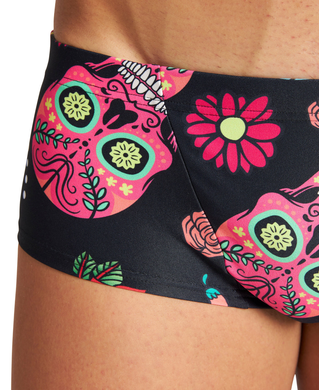 MEN CRAZY SKULLS CARNIVAL LOW WAIST SHORT