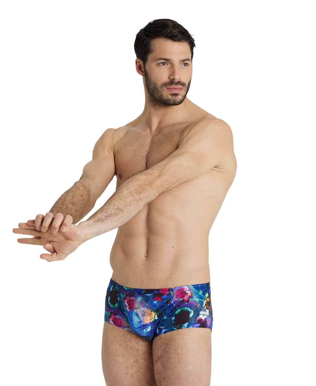 Men Swim Low Waist Short Allover