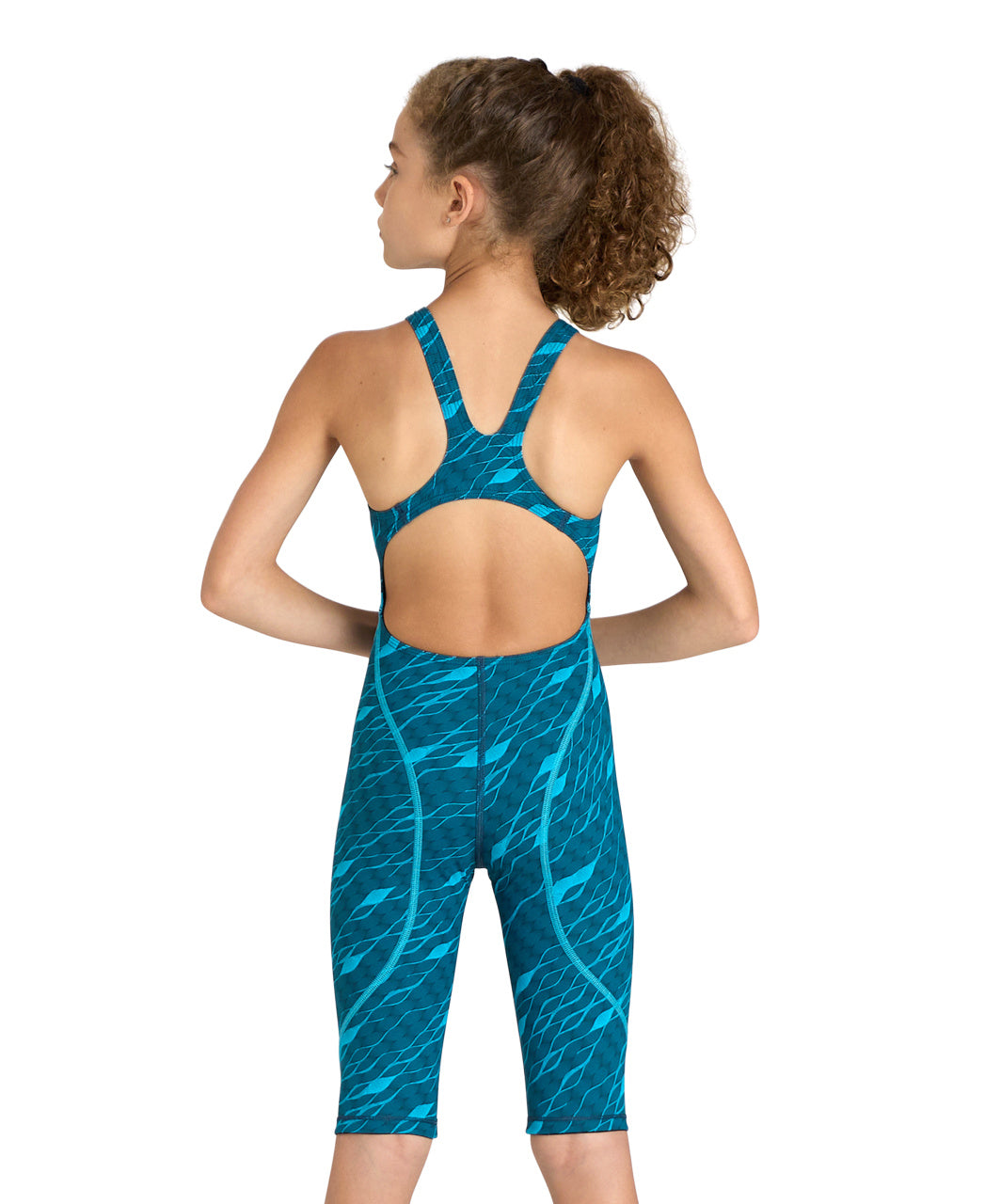 GIRLS POWERSKIN ST NEXT OPEN BACK (LIMITED EDITION) JUNIOR - CLEAN-SEA-BLUE