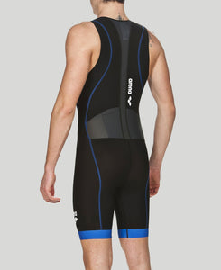 MEN TRI SUIT ST 2.0 FRONT ZIP BLACK NAVY