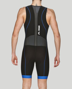 MEN TRI SUIT ST 2.0 FRONT ZIP BLACK NAVY