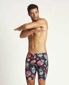 Men Crazy Skulls Carnival Jammer