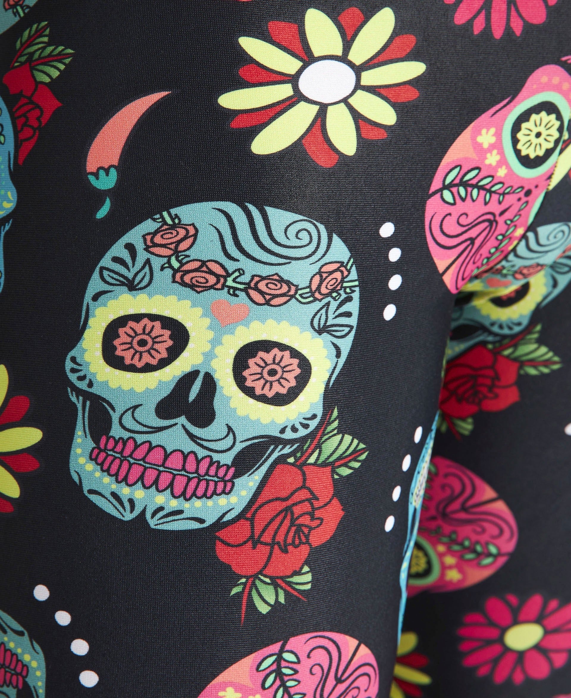 Men Crazy Skulls Carnival Jammer