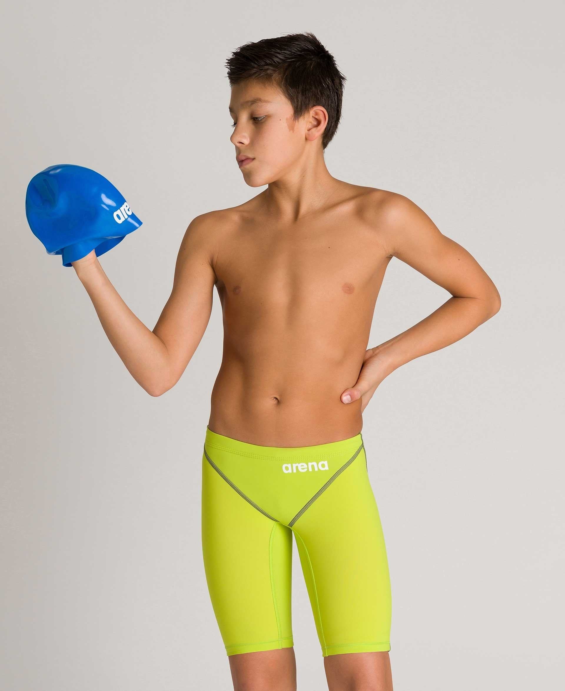 BOYS POWERSKIN ST 2.0 YOUTH JAMMER - LIME GREEN
