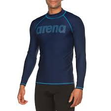 CLOTHING - SUN PROTECTION RASH VEST MEN - NAVY